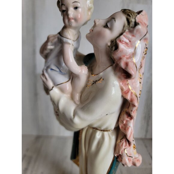vintage Mary Madonna child AS IS vintage religious home decor figure - Picture 14 of 14